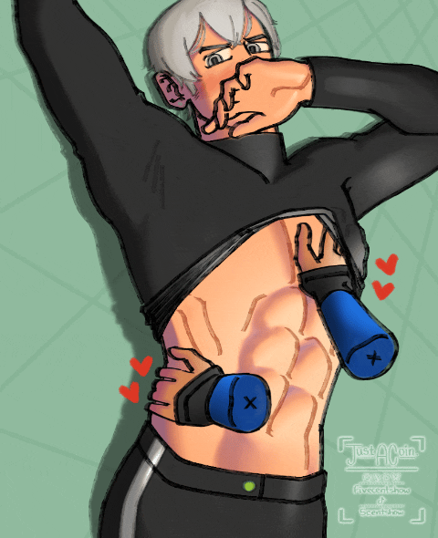 "Let's spar sometime~!"