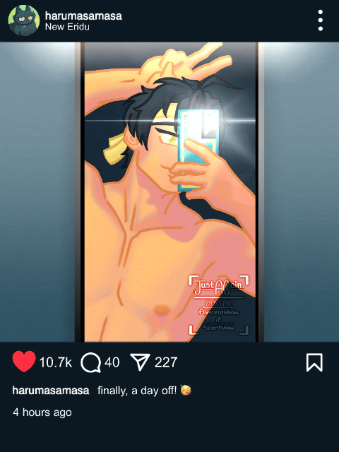 Harumasa IG Post